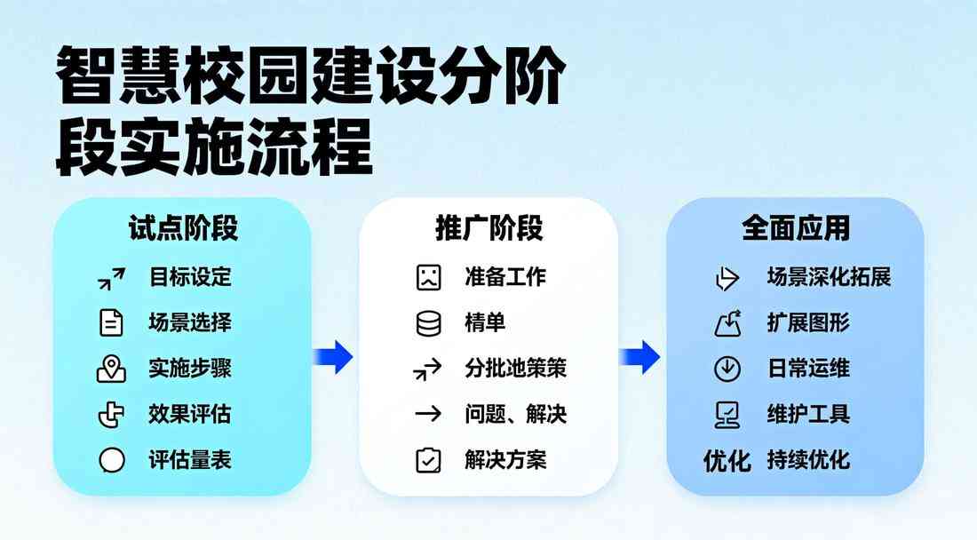 智慧校园分阶段实施