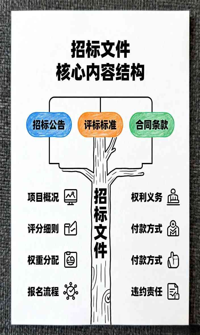 招标文件核心内容结构