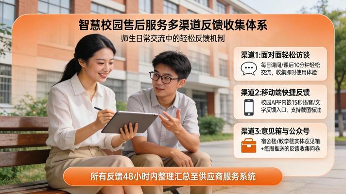 智慧校园售后服务评价场景