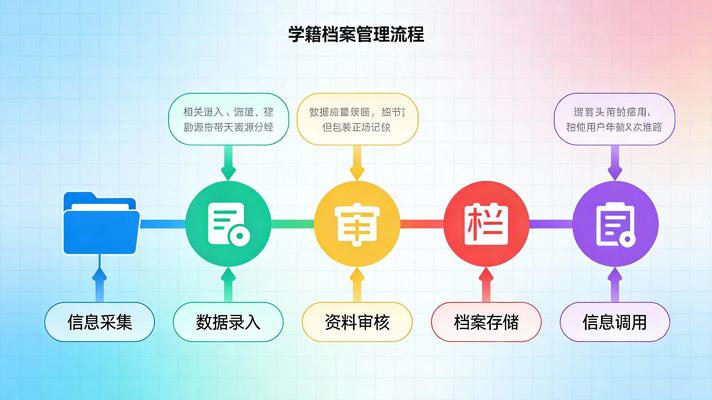 档案管理流程示意图