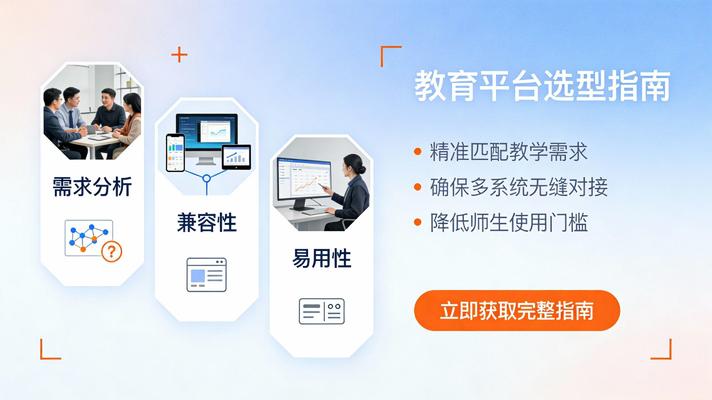 教育平台选型指南 教育平台选型指南