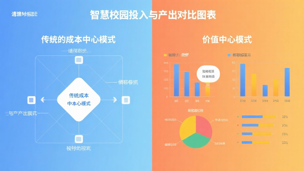 智慧校园投入与产出对比