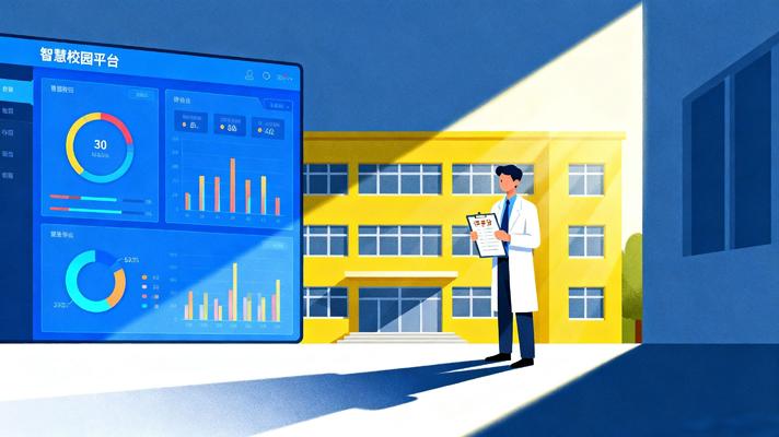 高校智慧校园平台应用场景图