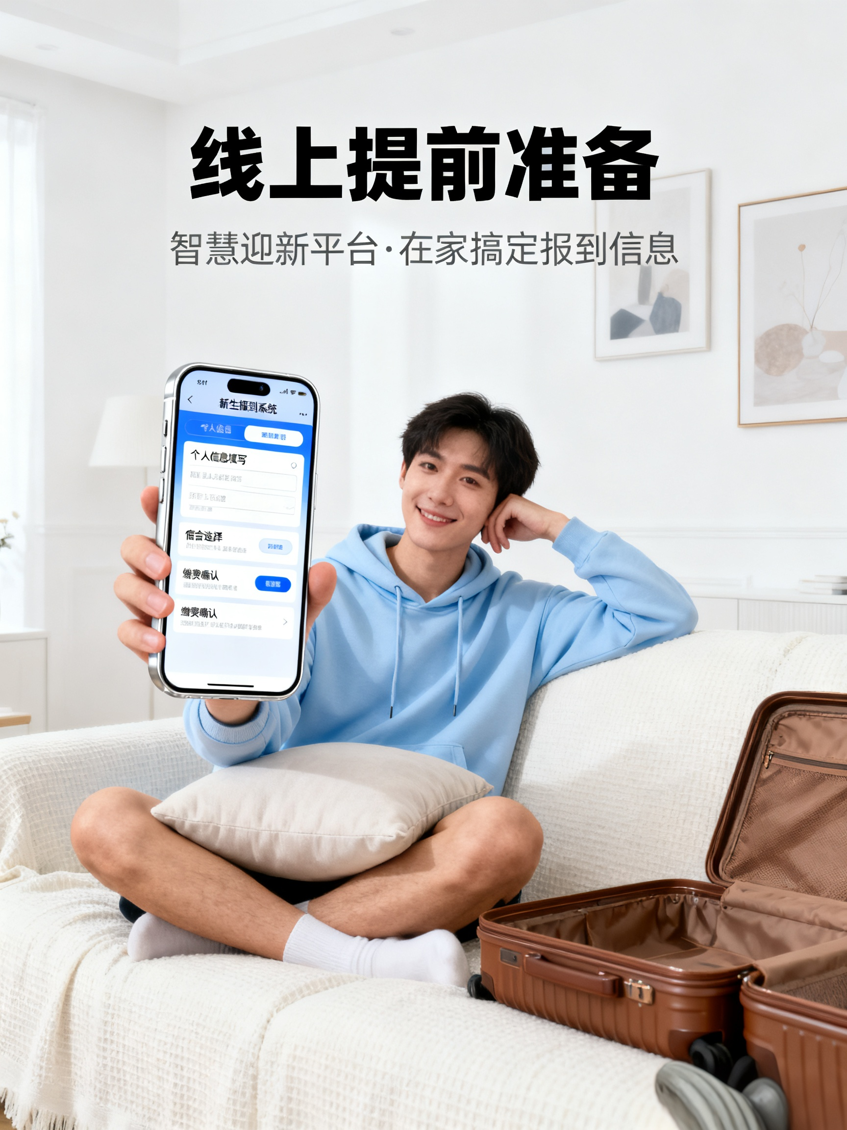 新生在家通过手机填写智慧迎新信息 新生在家通过手机填写智慧迎新信息
