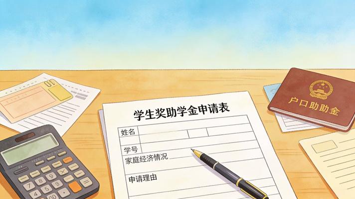 学生奖助学金申请场景 学生奖助学金申请场景