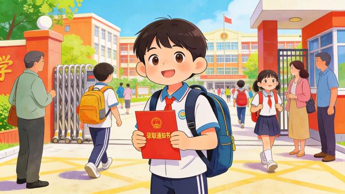 学生入学场景 学生入学场景