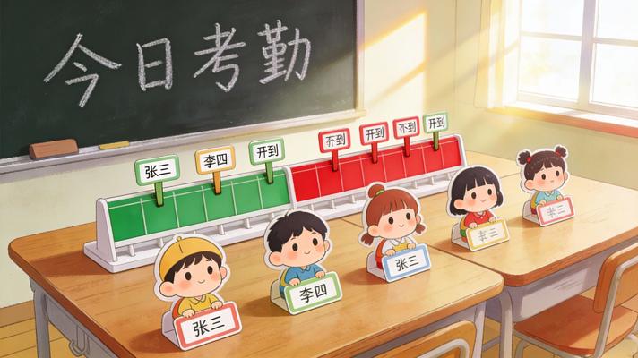 学生考勤日常场景 学生考勤日常场景