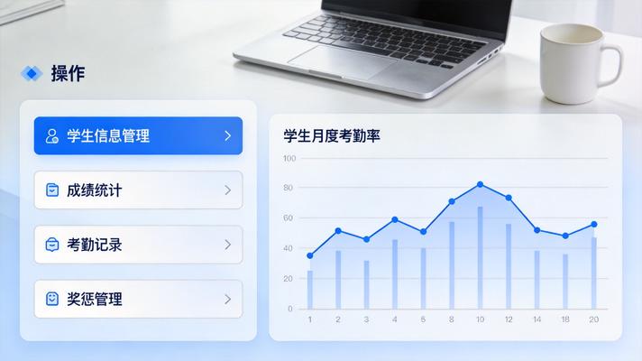 学工管理系统界面