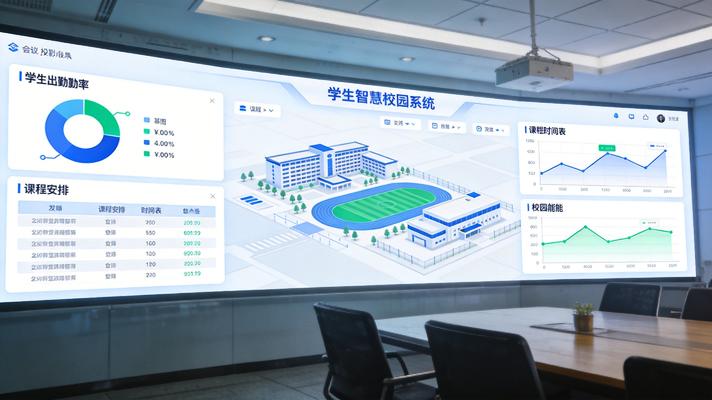 智慧校园数据大屏 智慧校园数据大屏