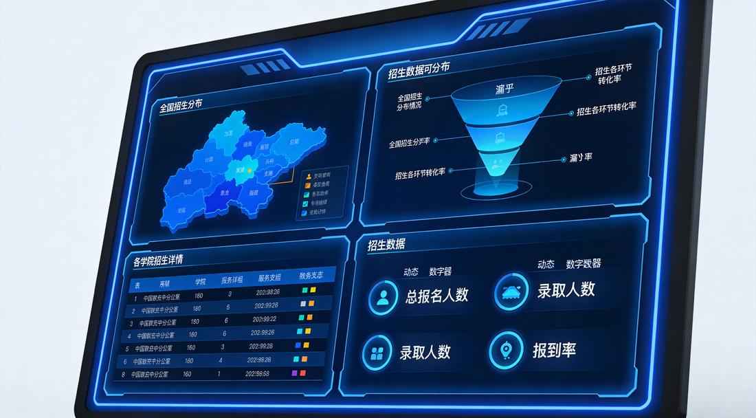 智慧招生平台数据分析