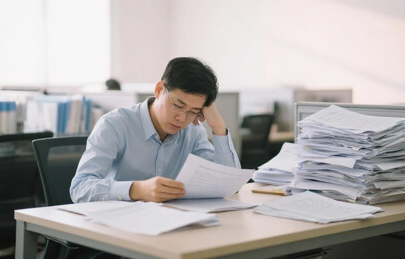 老师处理纸质实习报告