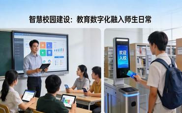 智慧校园建设项目： 高质量建设“智慧校园” ，全面推进教育数字化