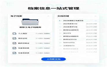 教师数字档案：教师人事管理系统如何全面记录与发展教职工信息？