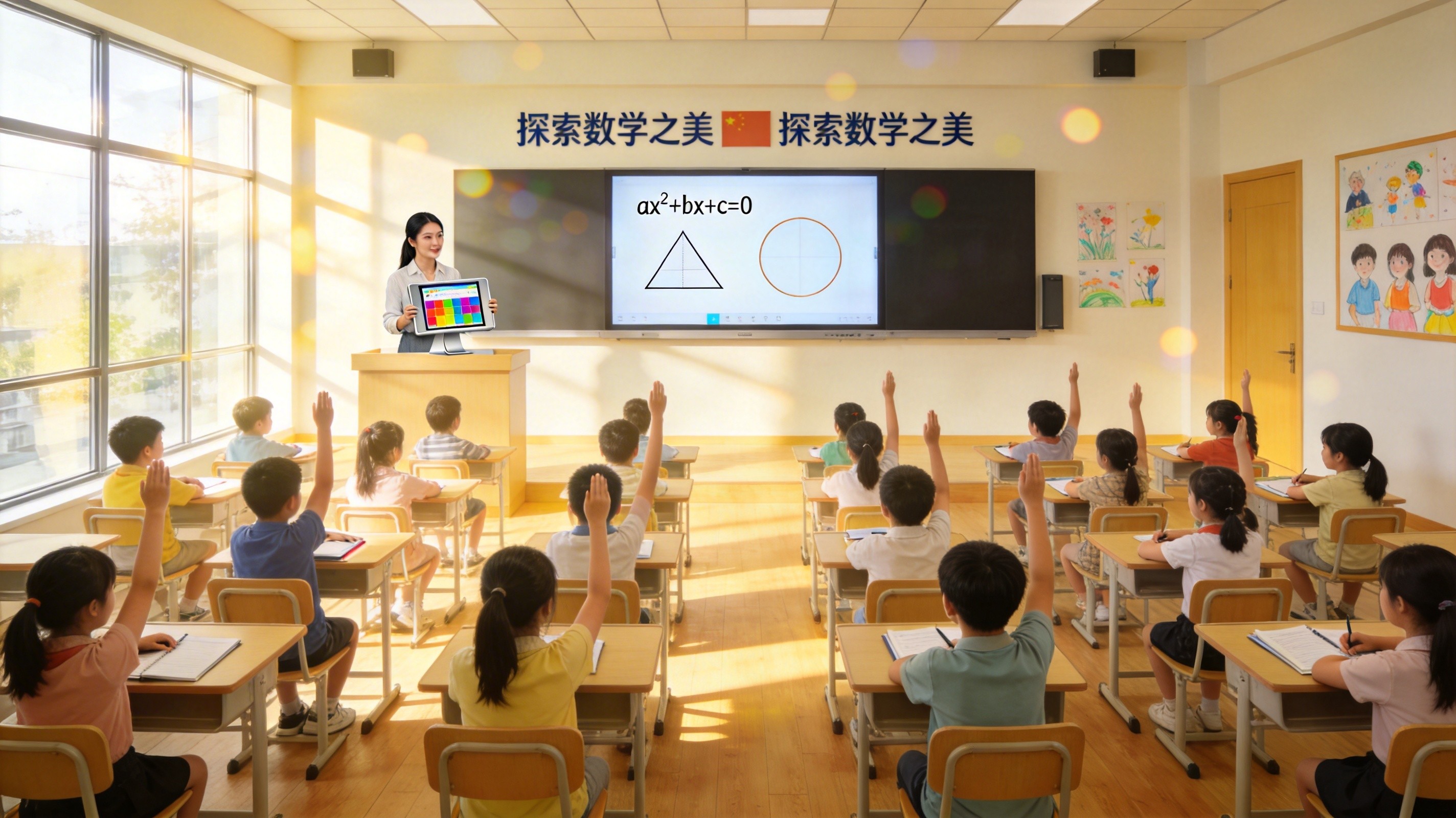 现代化智慧教学场景